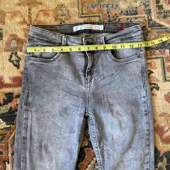 Zara Slate Color Skinny Jeans - Zara Jeggings - Picture 7 of 10